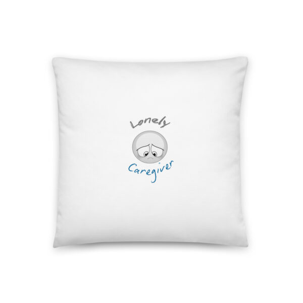 Lonely Caregiver Basic Pillow - Image 2