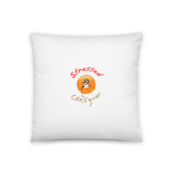 Stressed CAREgiver Basic Pillow