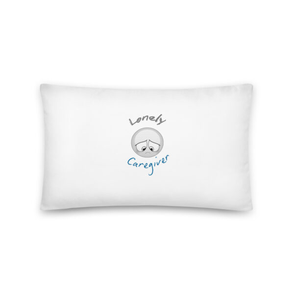 Lonely Caregiver Basic Pillow - Image 4