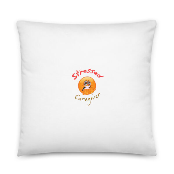 Stressed Caregiver Basic Pillow - Image 6