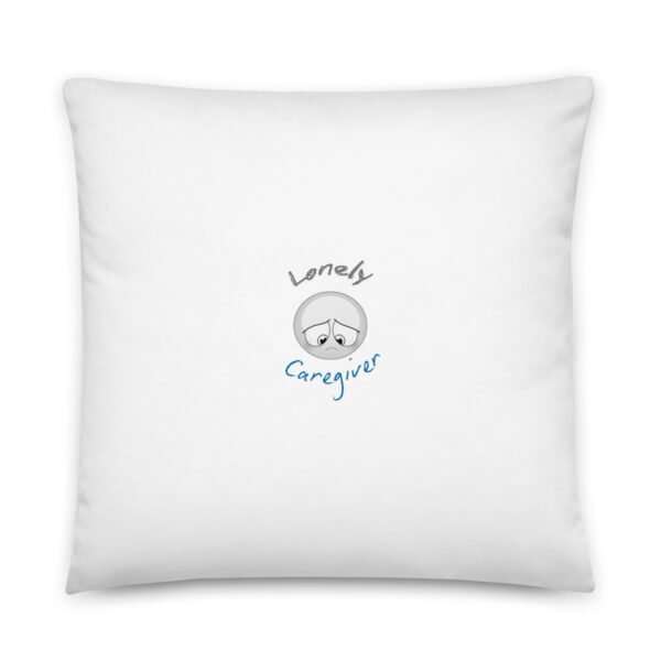 Lonely Caregiver Basic Pillow - Image 6