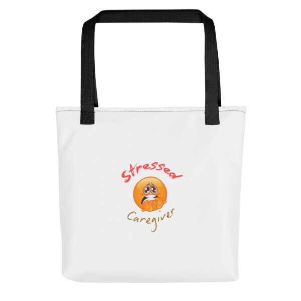 Stressed Caregiver Tote bag