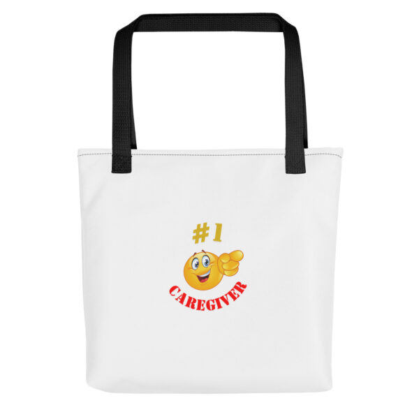 #1 Caregiver Tote bag