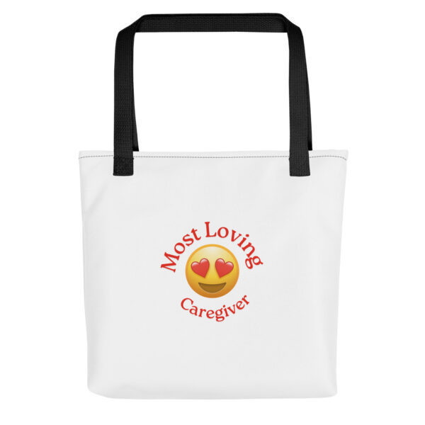 Most Loving Caregiver Tote bag