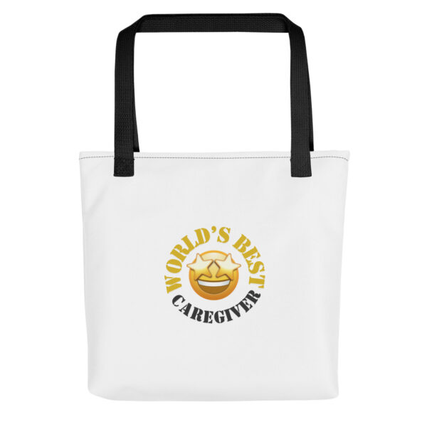 World's Best Caregiver Tote bag