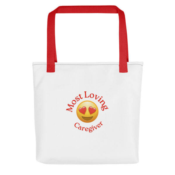 Most Loving Caregiver Tote bag - Image 2