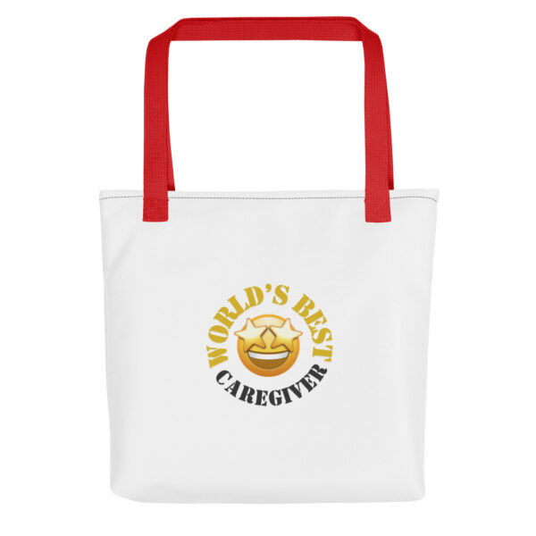 World's Best Caregiver Tote bag - Image 2