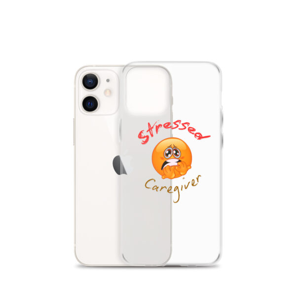 Stressed Caregiver Clear Case for iPhone® - Image 9