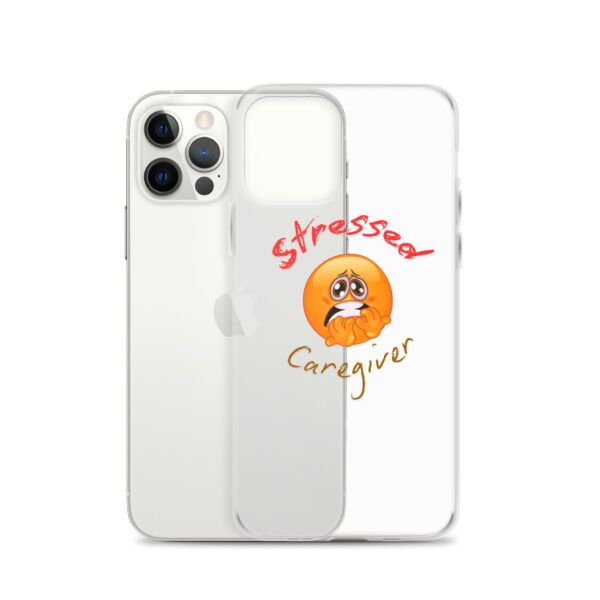 Stressed Caregiver Clear Case for iPhone® - Image 13