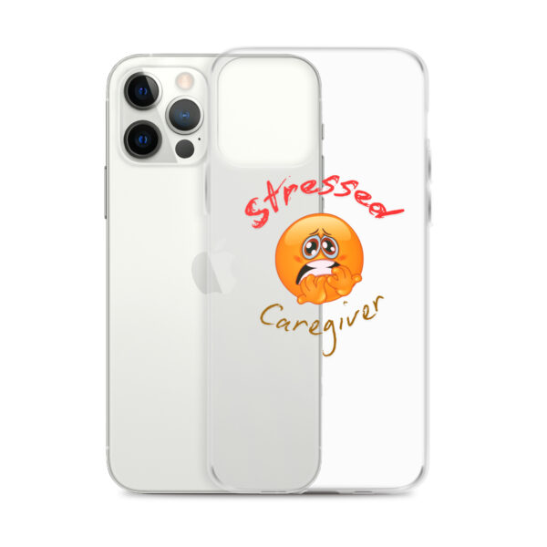 Stressed Caregiver Clear Case for iPhone® - Image 11