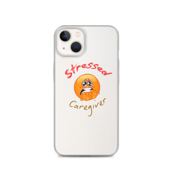 Stressed Caregiver Clear Case for iPhone® - Image 22