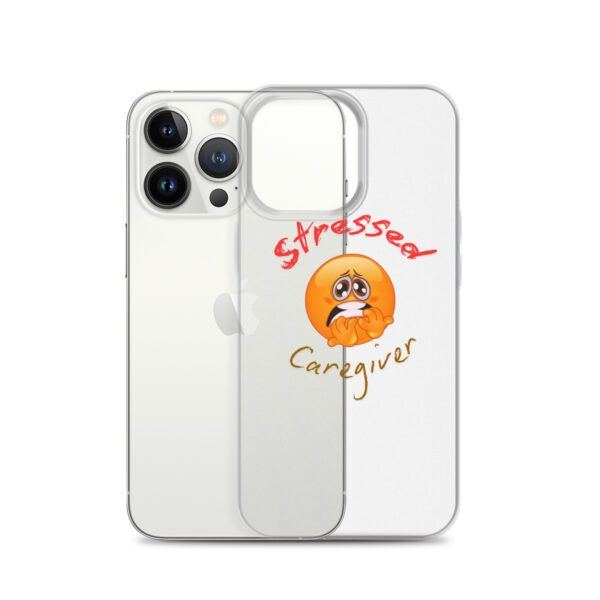 Stressed Caregiver Clear Case for iPhone® - Image 21