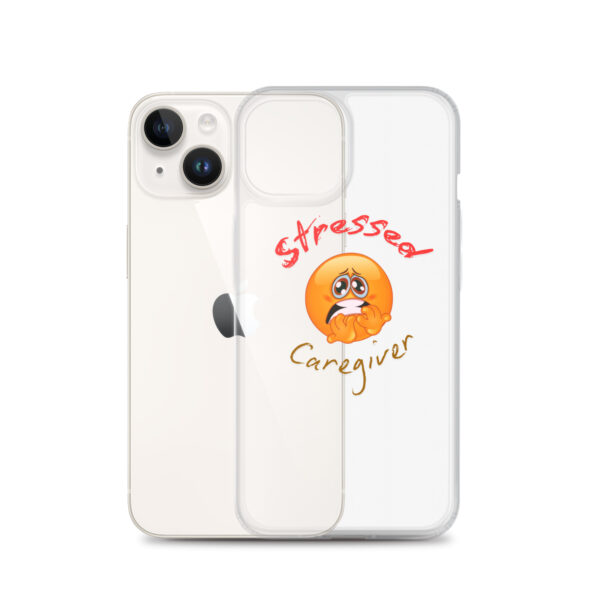 Stressed Caregiver Clear Case for iPhone® - Image 31