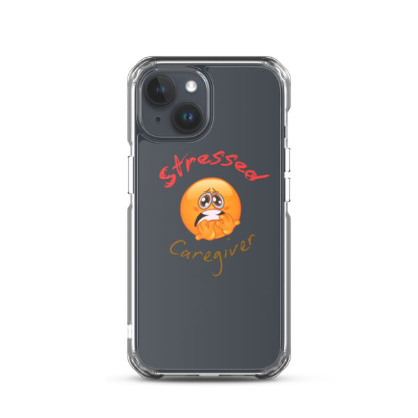 Stressed Caregiver Clear Case for iPhone® - Image 38