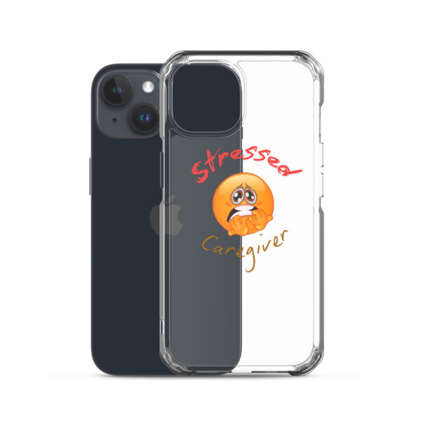 Stressed Caregiver Clear Case for iPhone® - Image 39