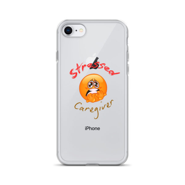 Stressed Caregiver Clear Case for iPhone® - Image 47