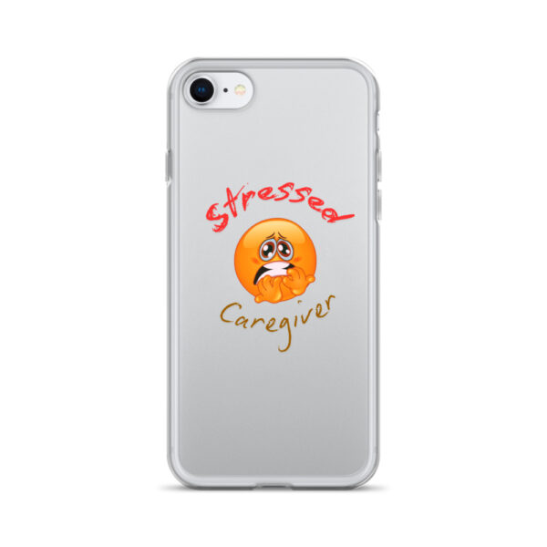 Stressed Caregiver Clear Case for iPhone® - Image 49