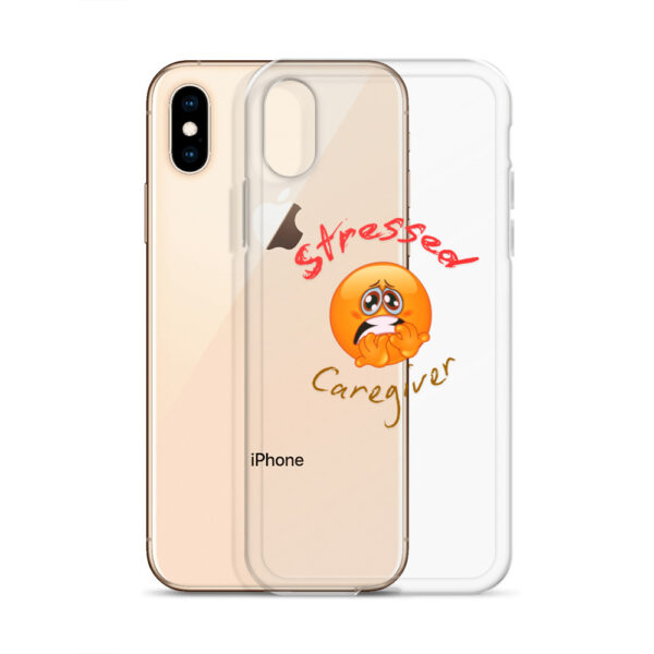 Stressed Caregiver Clear Case for iPhone® - Image 54