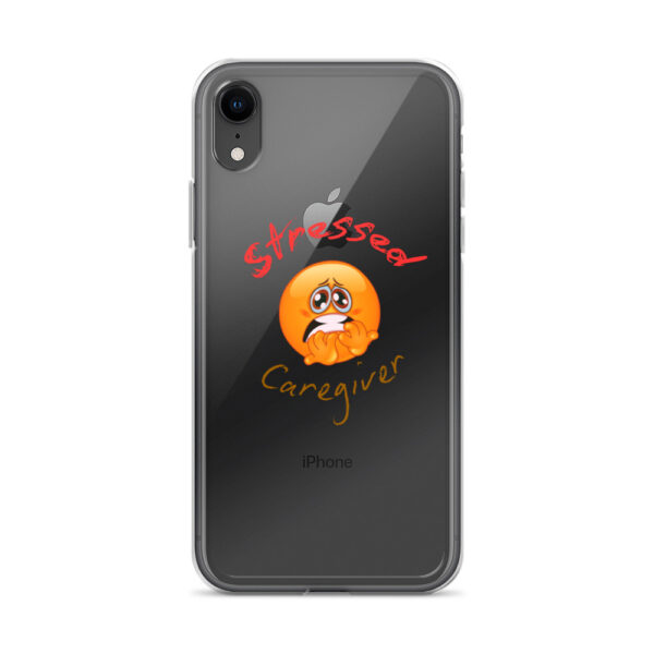 Stressed Caregiver Clear Case for iPhone® - Image 55