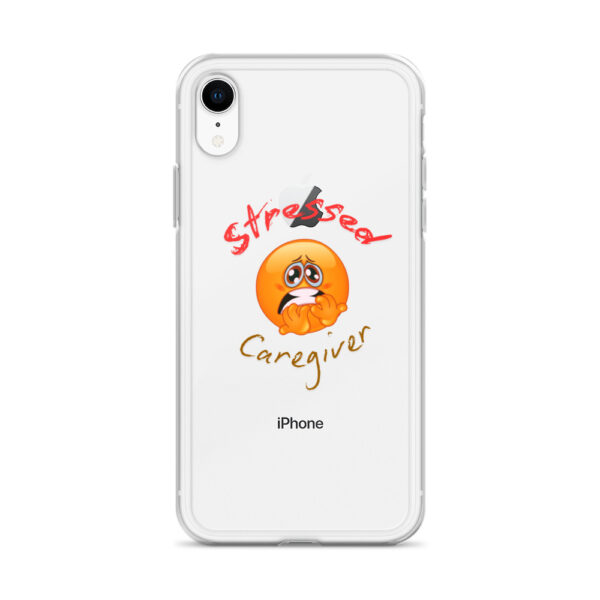 Stressed Caregiver Clear Case for iPhone® - Image 57