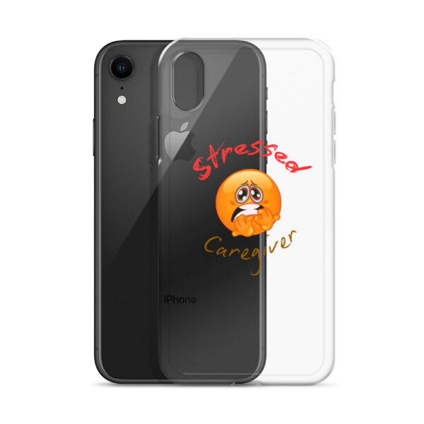 Stressed Caregiver Clear Case for iPhone® - Image 56