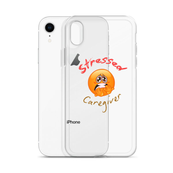 Stressed Caregiver Clear Case for iPhone® - Image 58