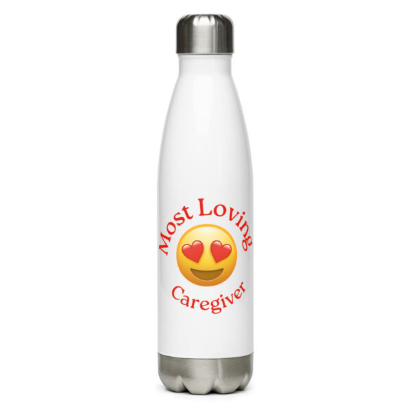 Most Loving Caregiver Stainless steel water bottle