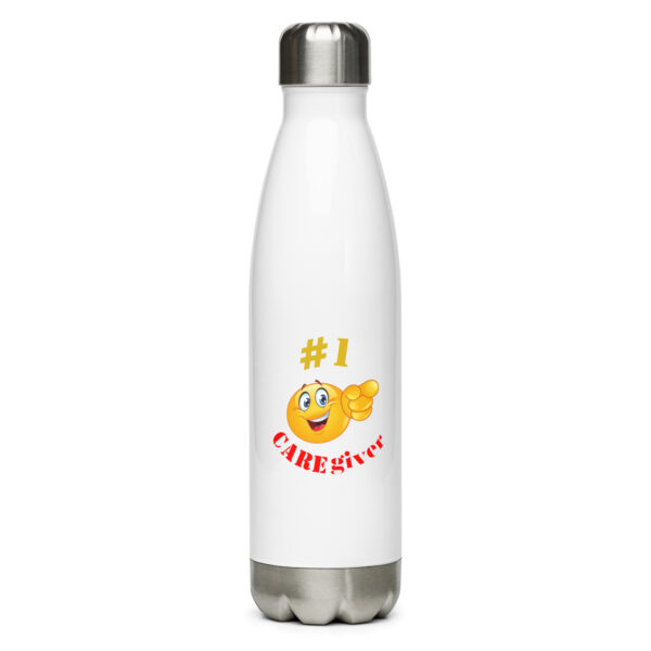 #1 CAREgiver Stainless steel water bottle