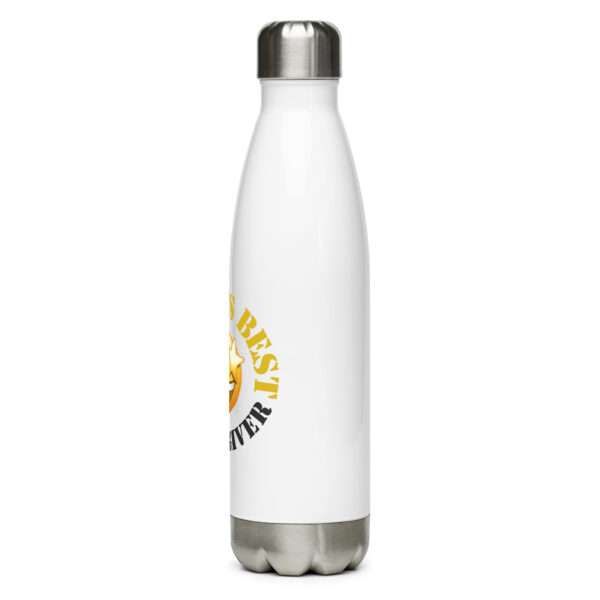 World's Best Caregiver Stainless steel water bottle - Image 3