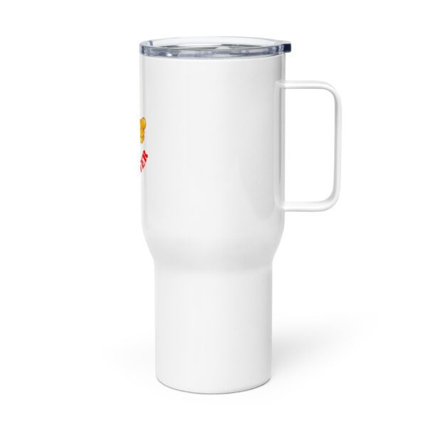 #1 Caregiver Travel mug with a handle - Image 3