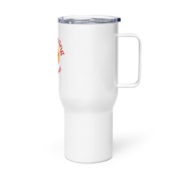 Most Loving Caregiver Travel mug with a handle - Image 3