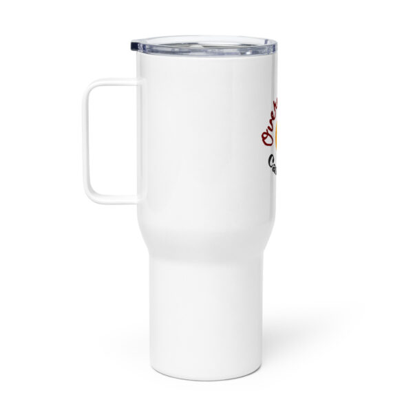 Overwhelmed Caregiver Travel mug with a handle - Image 2