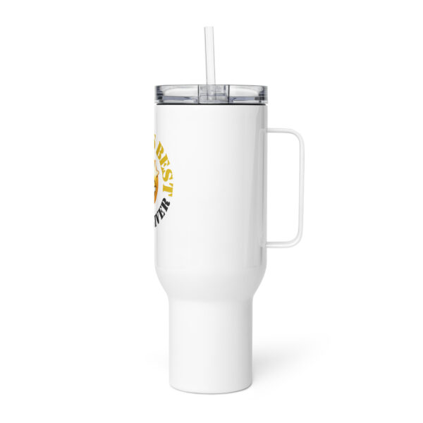 World's Best Caregiver Travel mug with a handle - Image 5