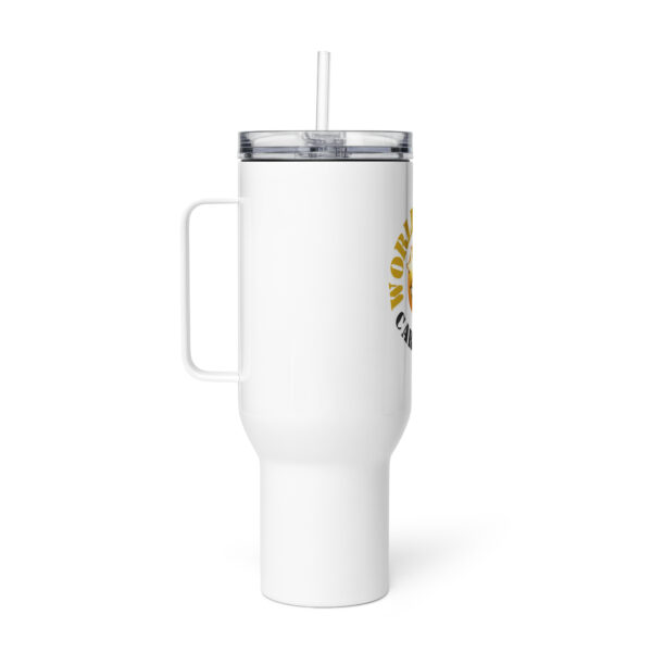 World's Best Caregiver Travel mug with a handle - Image 6