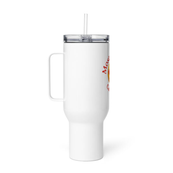 Most Loving Caregiver Travel mug with a handle - Image 6