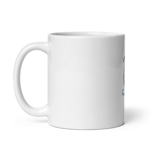 Lonely Caregiver White glossy mug - Image 3