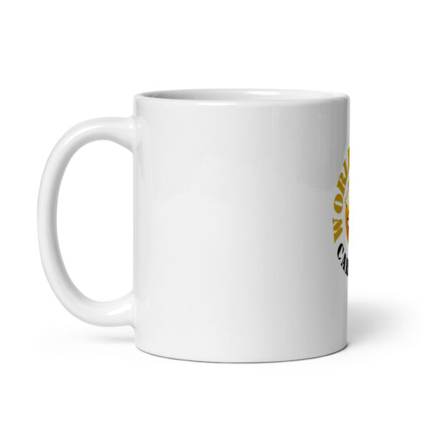 World's Best Caregiver White glossy mug - Image 3