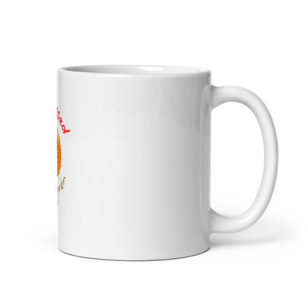 Stressed Caregiver White glossy mug - Image 2