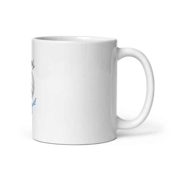 Lonely Caregiver White glossy mug - Image 2