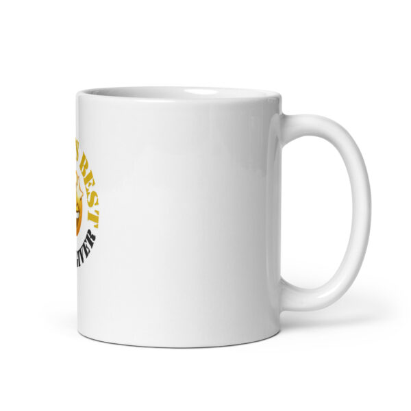 World's Best Caregiver White glossy mug - Image 2