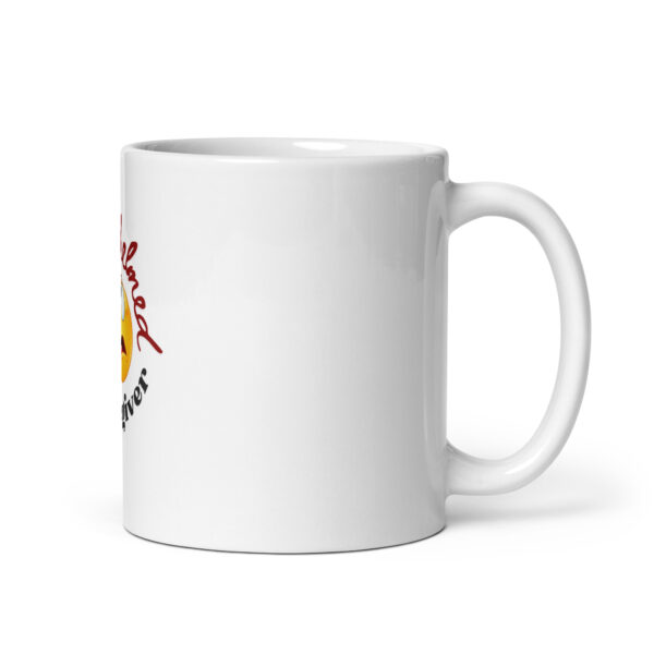 Overwhelmed Caregiver White glossy mug - Image 2