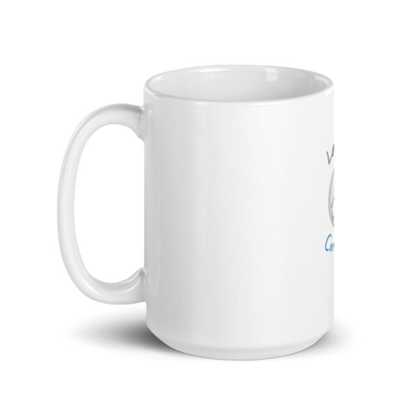 Lonely Caregiver White glossy mug - Image 5