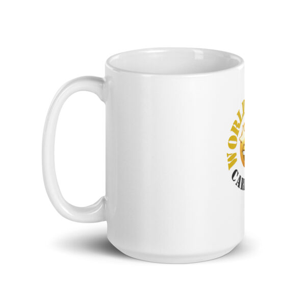 World's Best Caregiver White glossy mug - Image 5