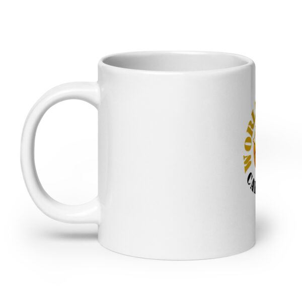 World's Best Caregiver White glossy mug - Image 8