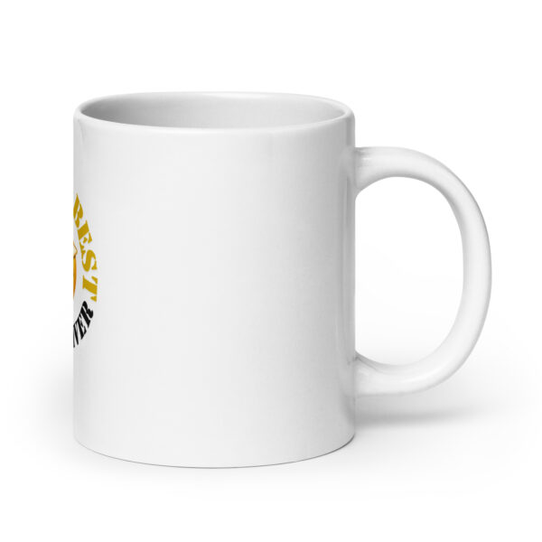 World's Best Caregiver White glossy mug - Image 7