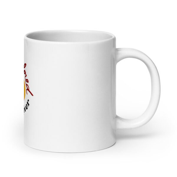 Overwhelmed Caregiver White glossy mug - Image 7